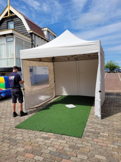 Partytent 3x3m - Lichtgrijs